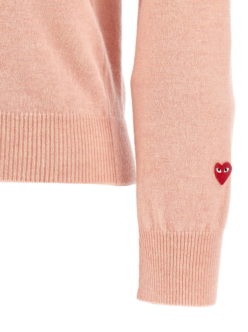 Comme Des Garçons 'Small Heart' Cardigan