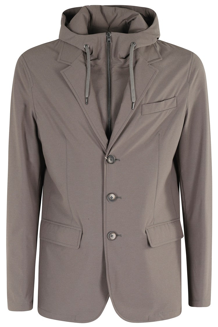 Herno Dark Dove Gray Jacket