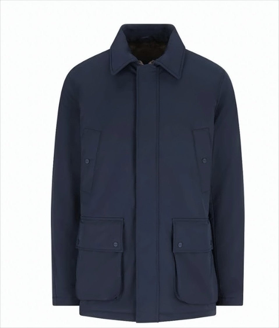 Herno Classic Button And Zip Closure Jacket
