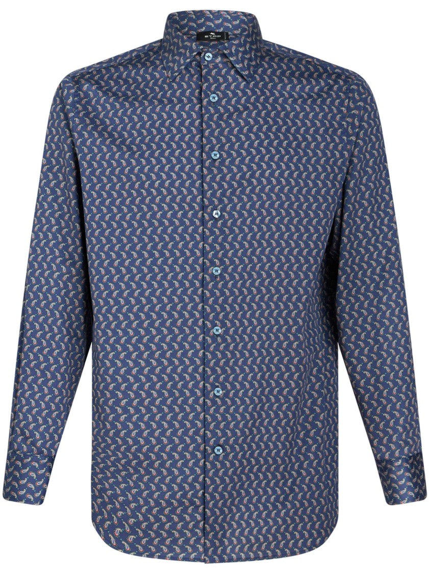 Etro Paisley-Print Cotton Shirt