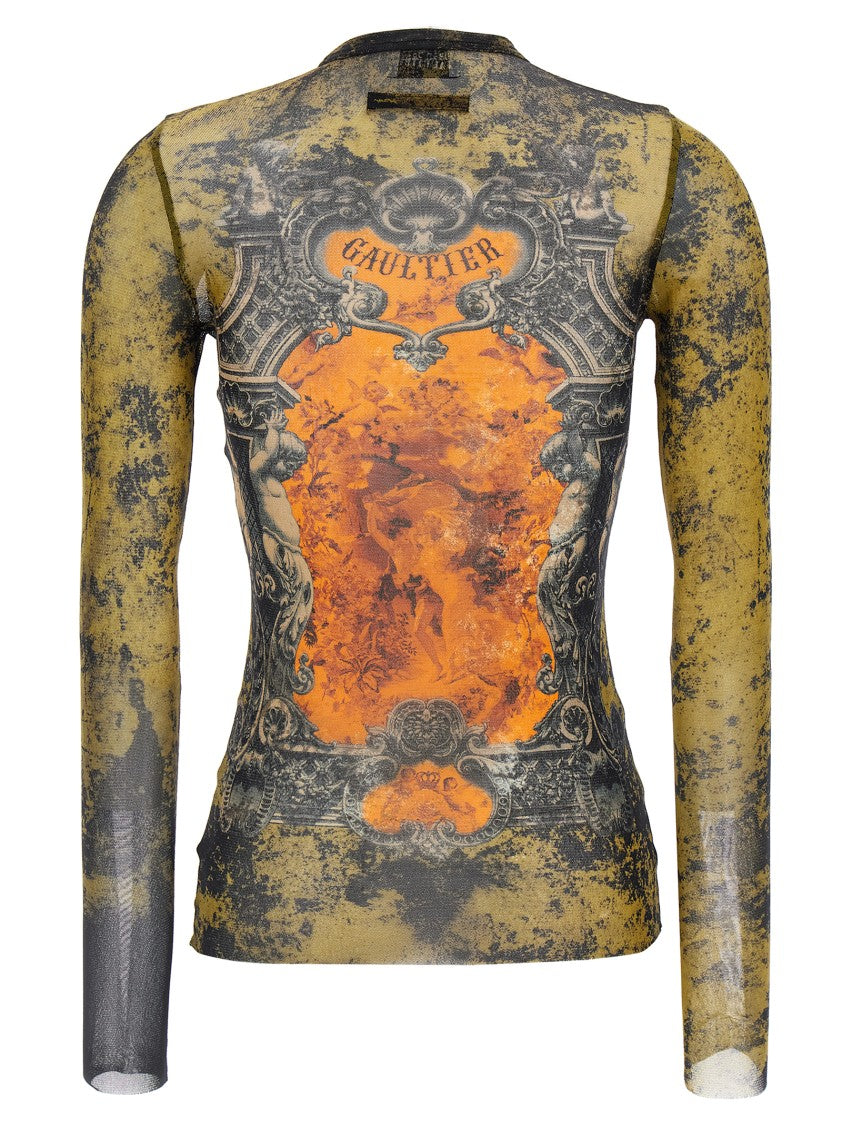 Jean Paul Gaultier Médaillon Top