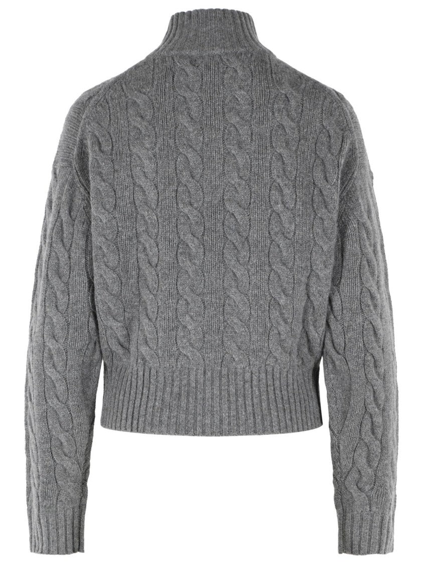 Polo Ralph Lauren Grey Wool And Cashmere Sweater
