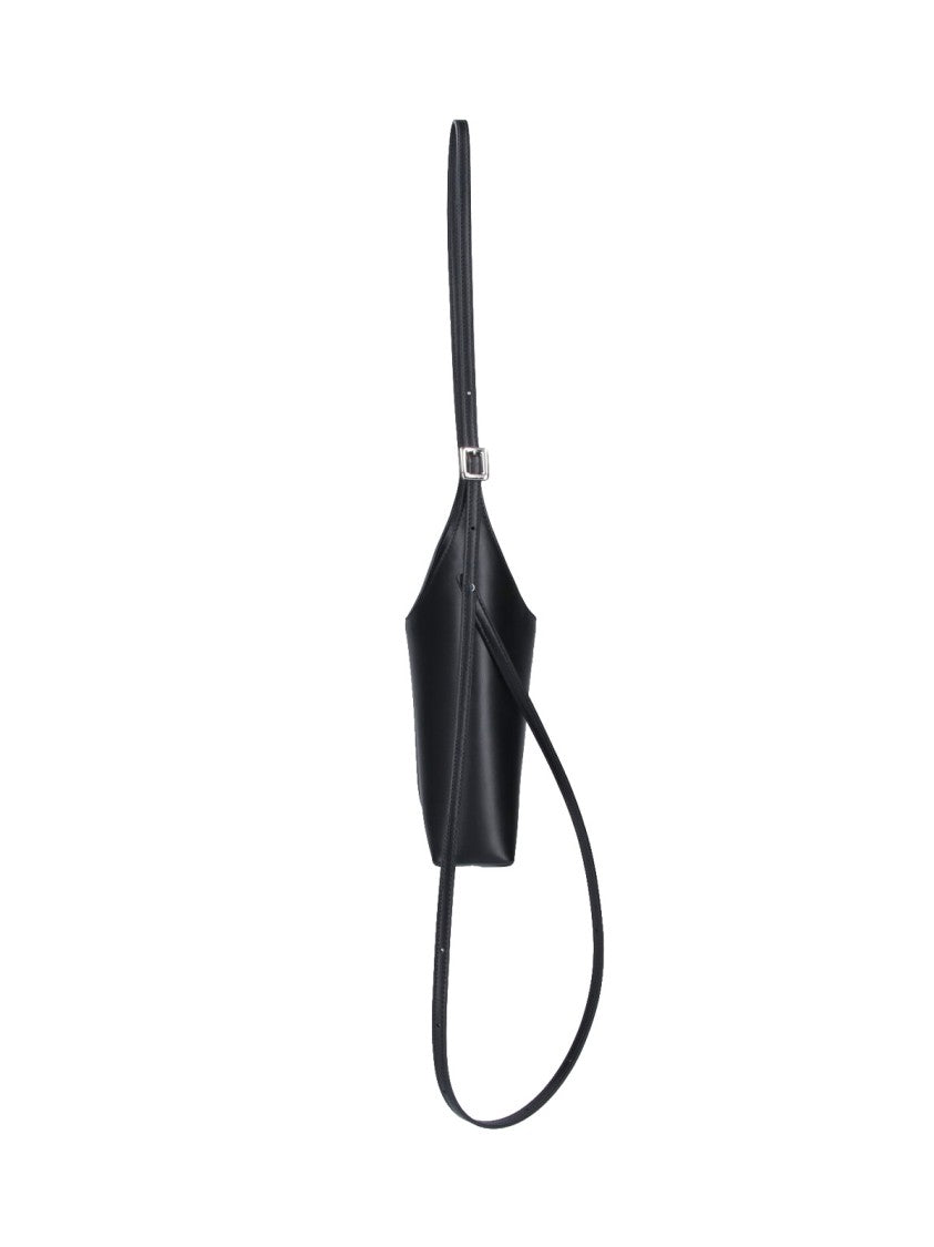 Courrèges Black Melt Adjustable Handle Tote Bag