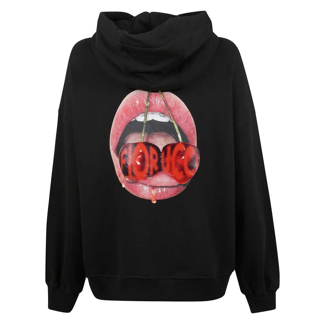 Fiorucci Oversized Cotton Hoodie