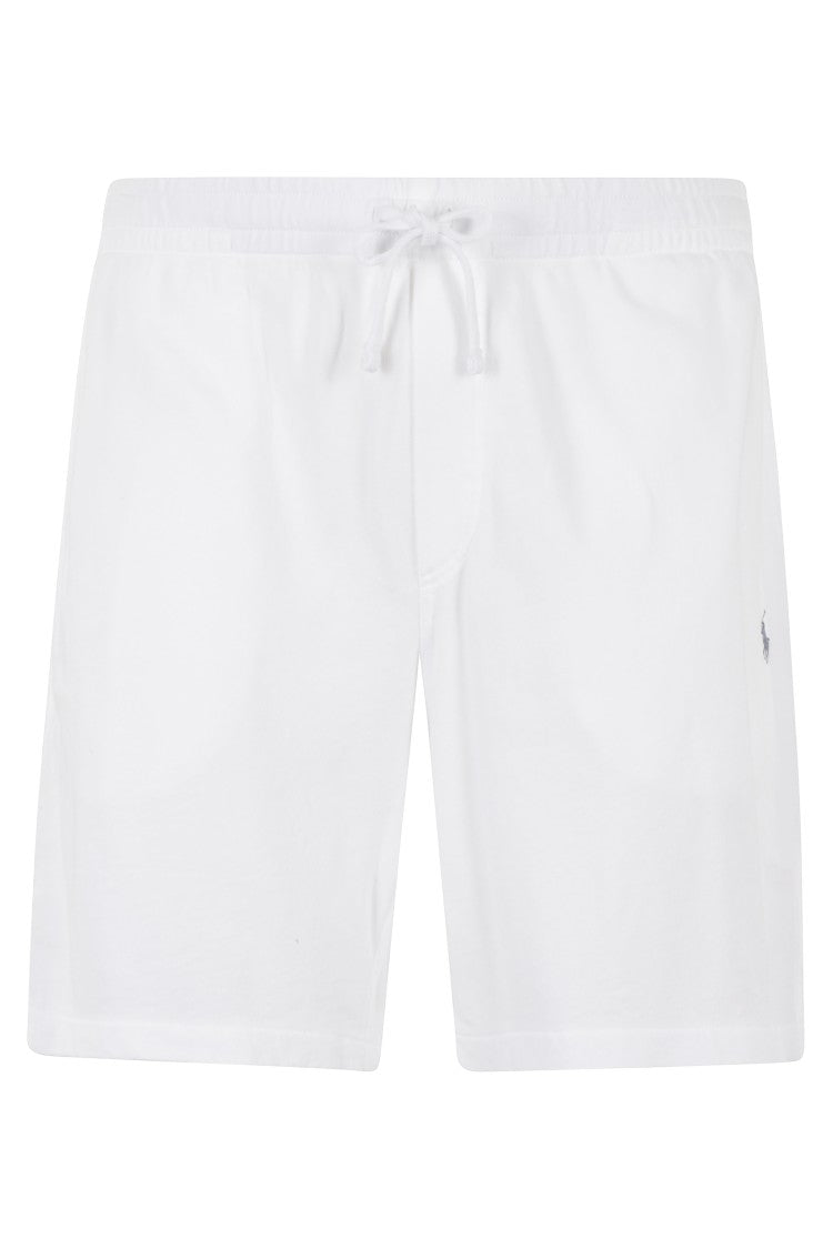 Polo Ralph Lauren White Drawstring Shorts
