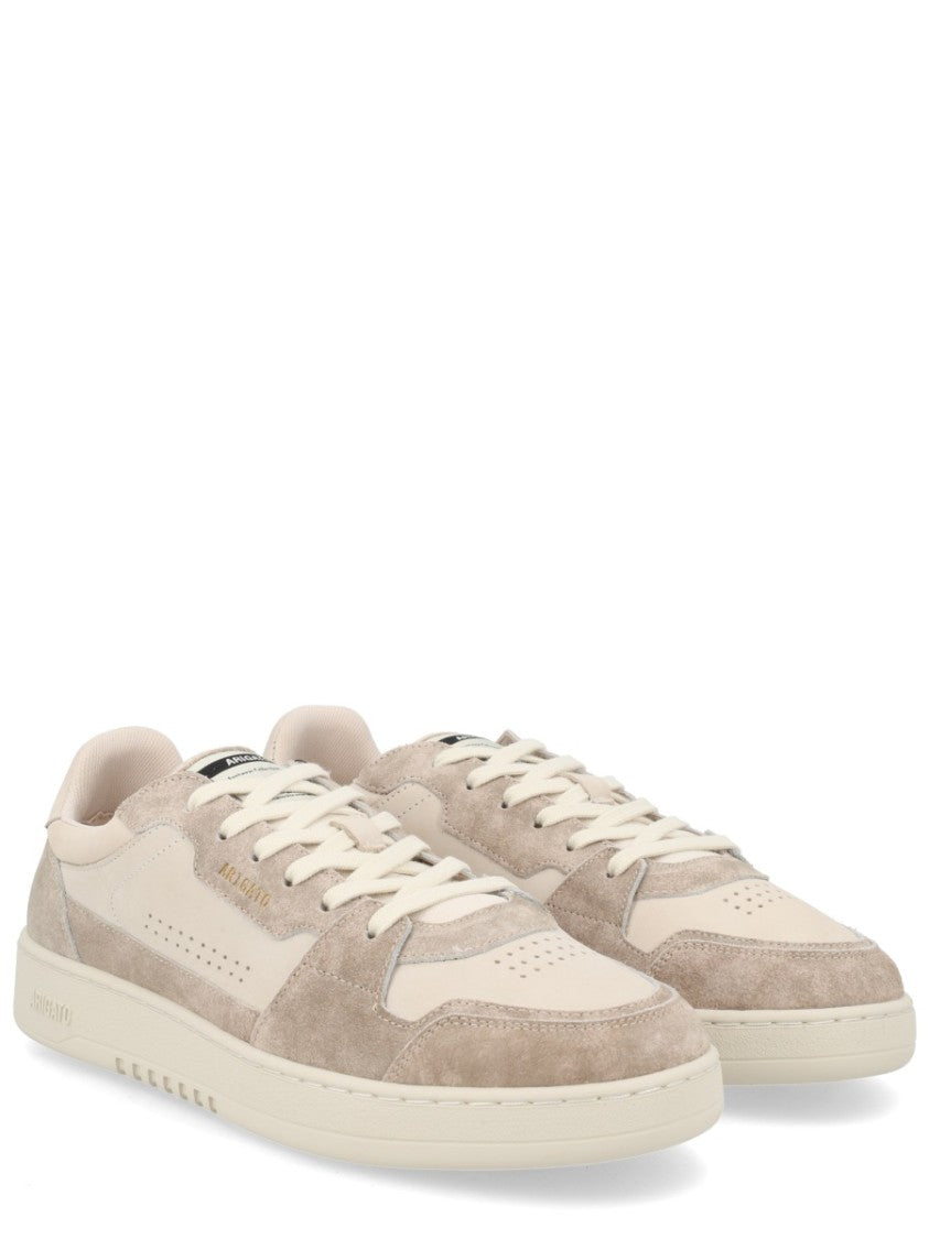 Axel Arigato Neutrals Dice Lo Suede Overlays Sneakers