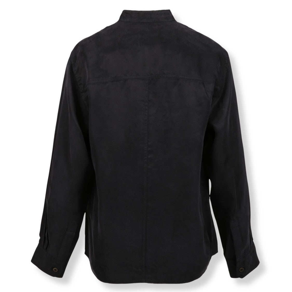 Isabel Marant Étoile Fluid-Fit Washed Satin Shirt With Patch Pockets