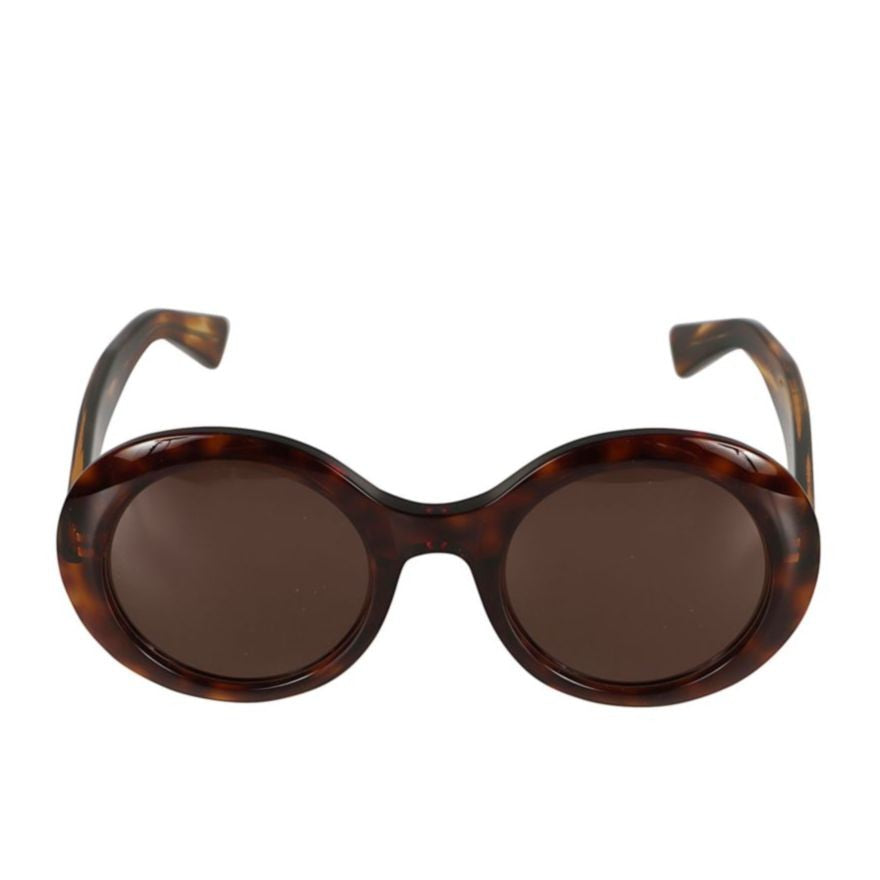 Kador Audrey Tortoiseshell Pattern Round Frame Sunglasses