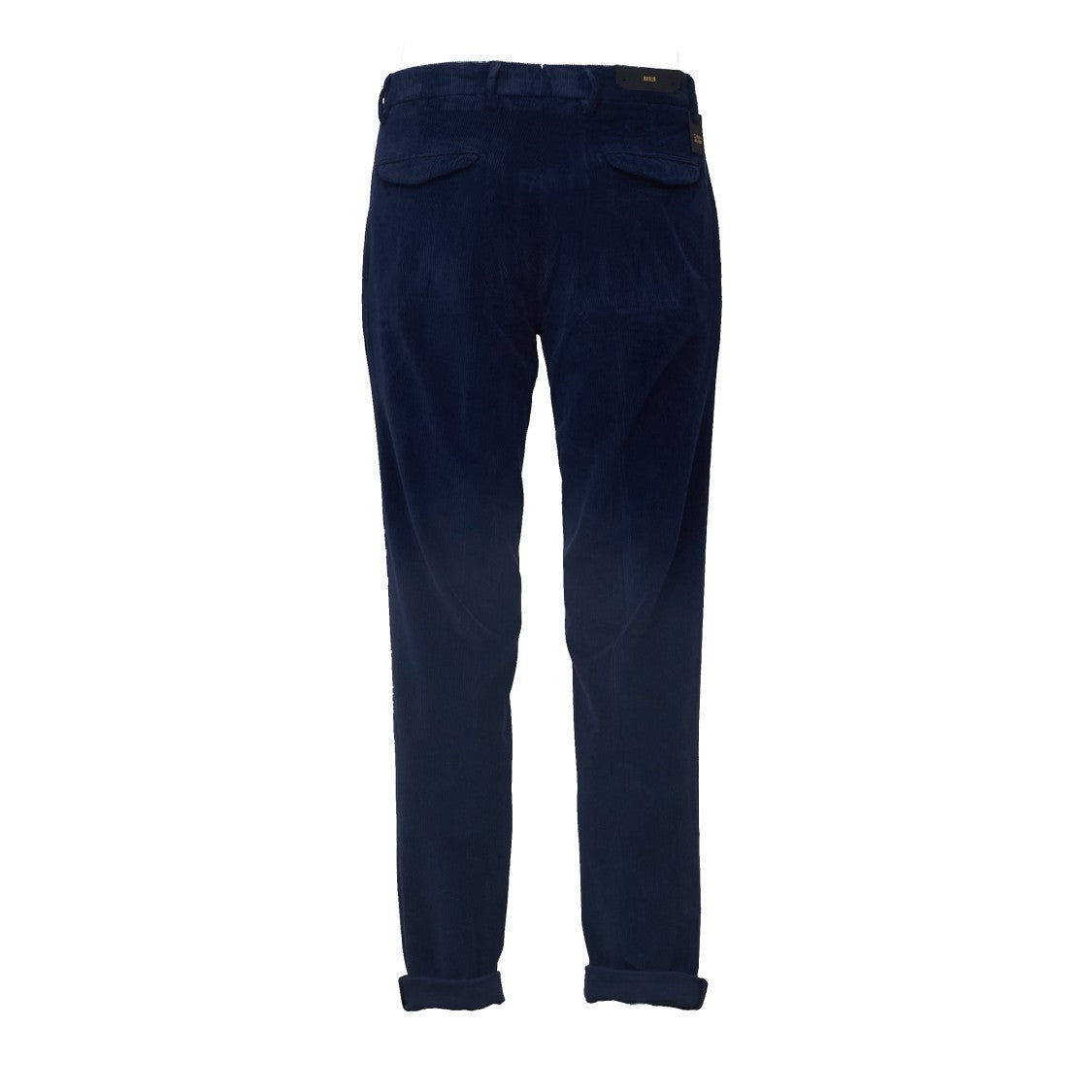 Briglia 1949 Slim-Fit Velvet Pants With Tailored Detailing