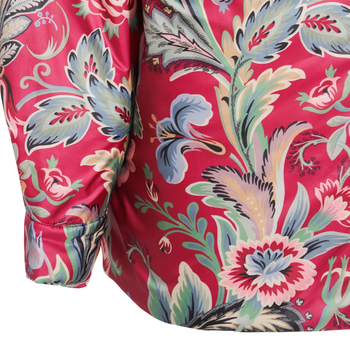 Etro Floral Pattern Down Jacket