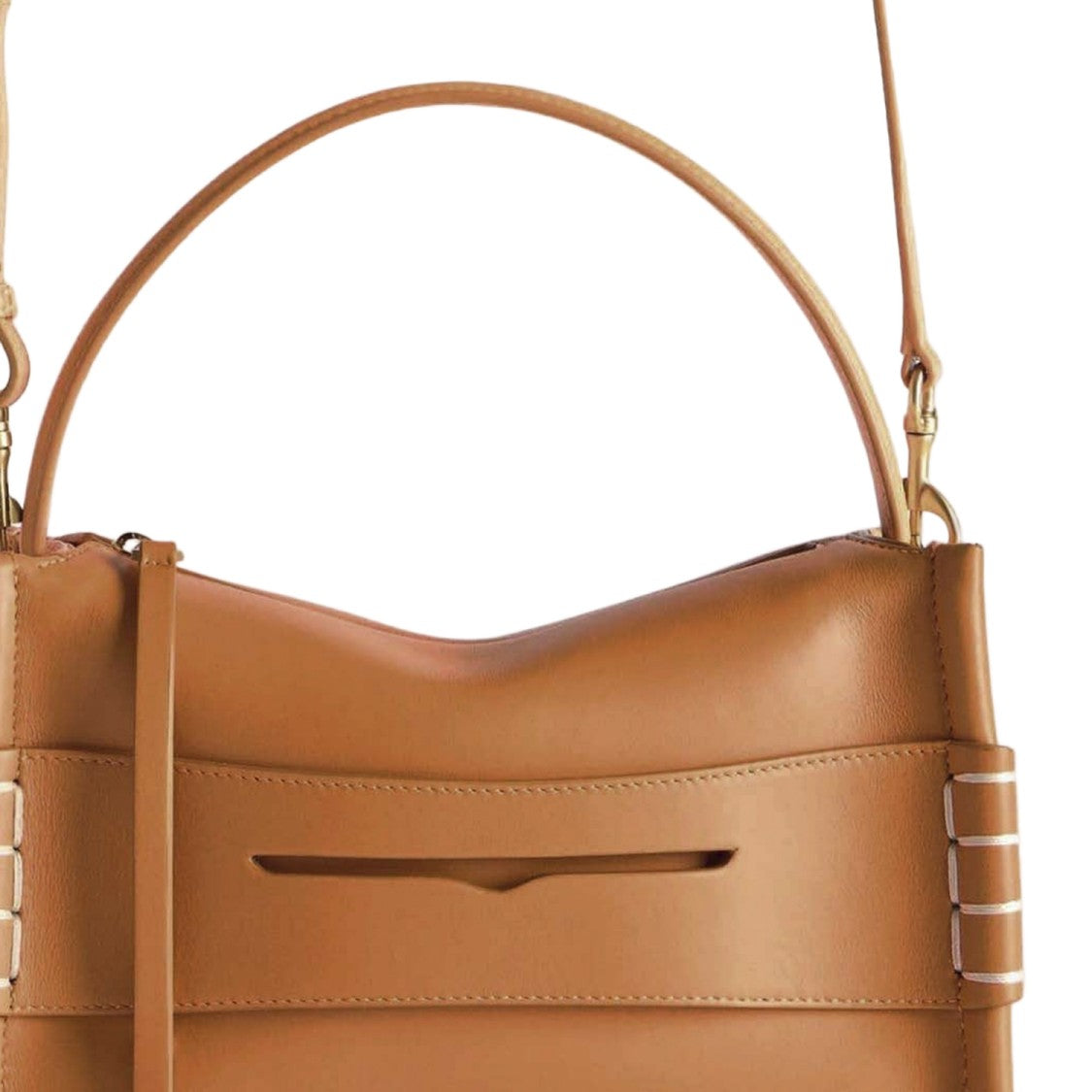 J. W. Anderson Leather Loafer Bag With Logo