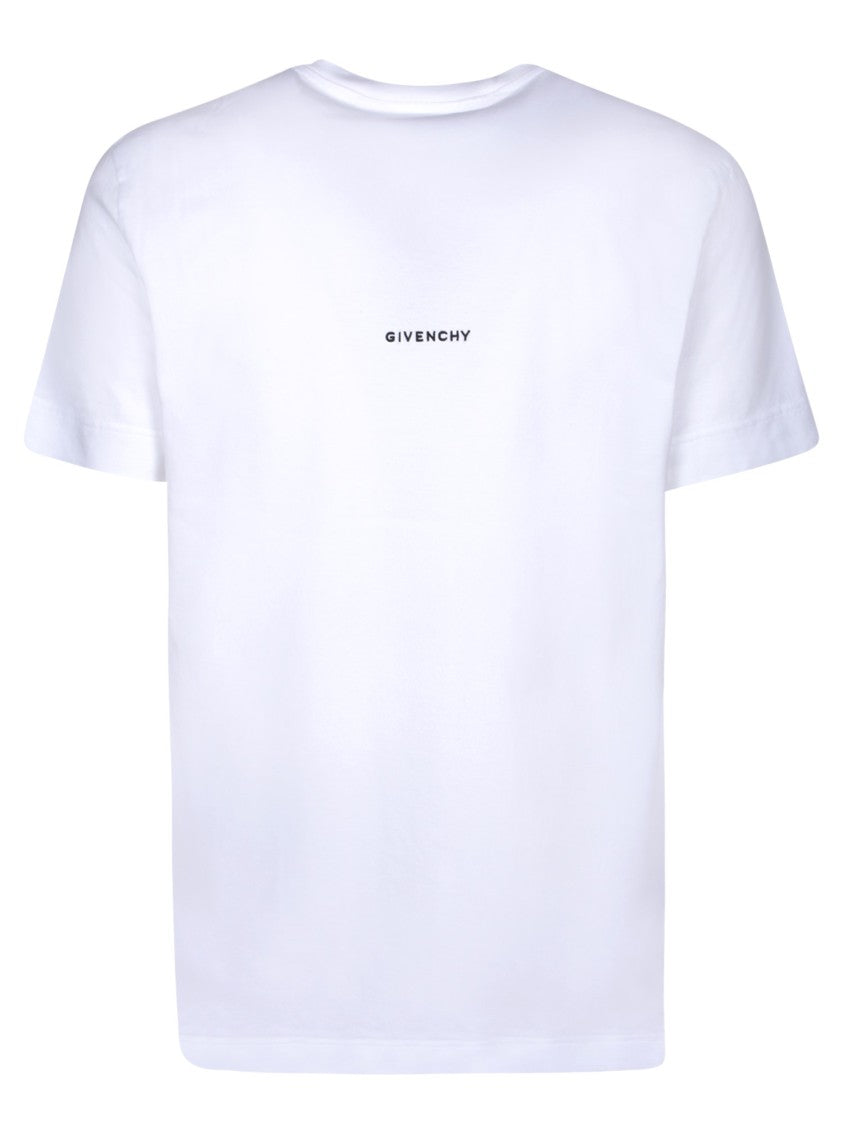 Givenchy White Roundneck Cotton T-Shirt