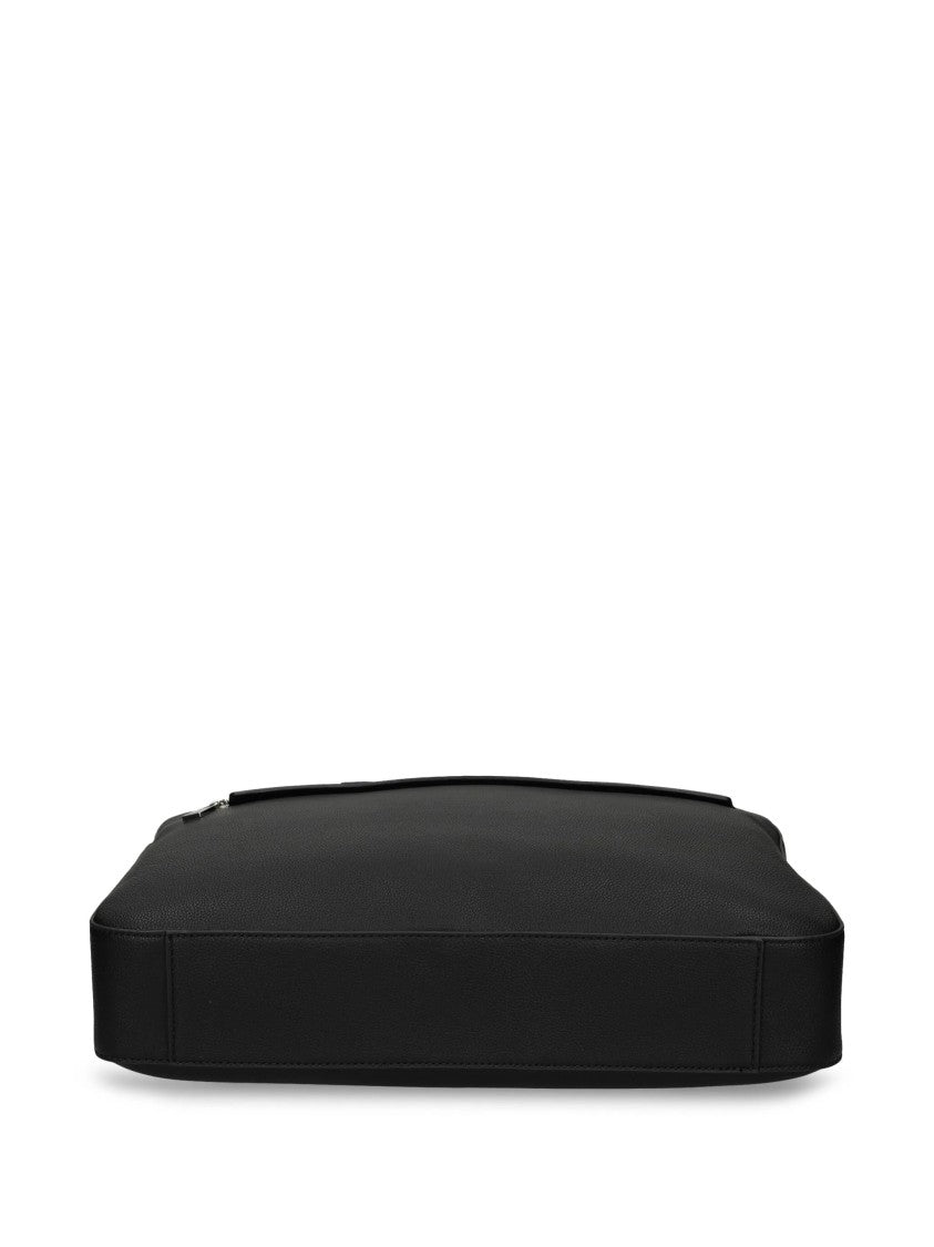 Hugo Boss Rectangular Document Bag With Dual Handles