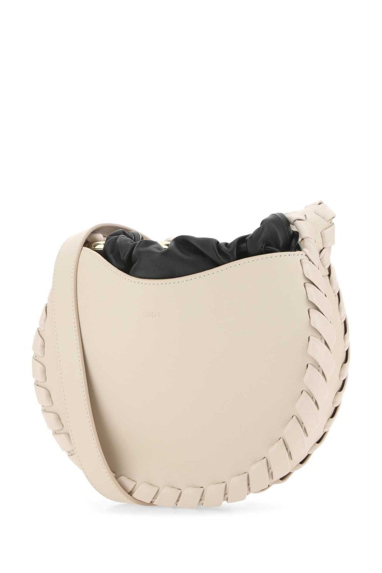 Chloé Powder Pink Leather Small Mate Crossbody Bag