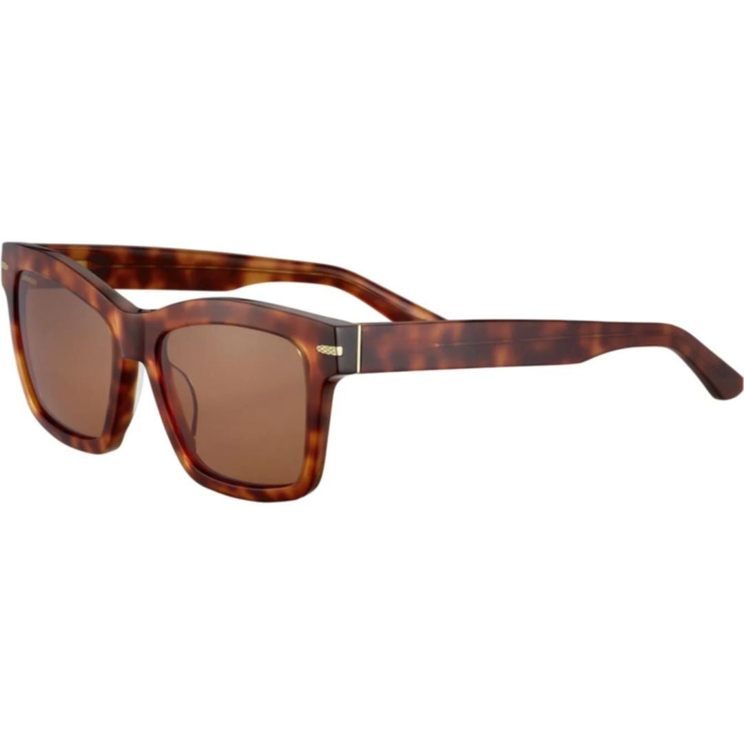 Serengeti Winona Tortoiseshell Pattern Sunglasses With Bold Square Frame