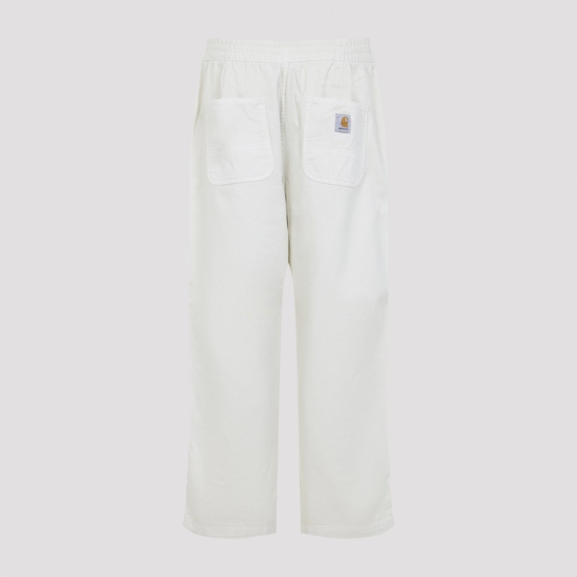 Carhartt Wip Relaxed Fit Casual Pants With Elastic Waistband And Large Pockets
