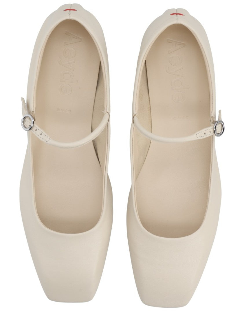 Aeydē Uma Mary-Jane Nappa Leather Flats