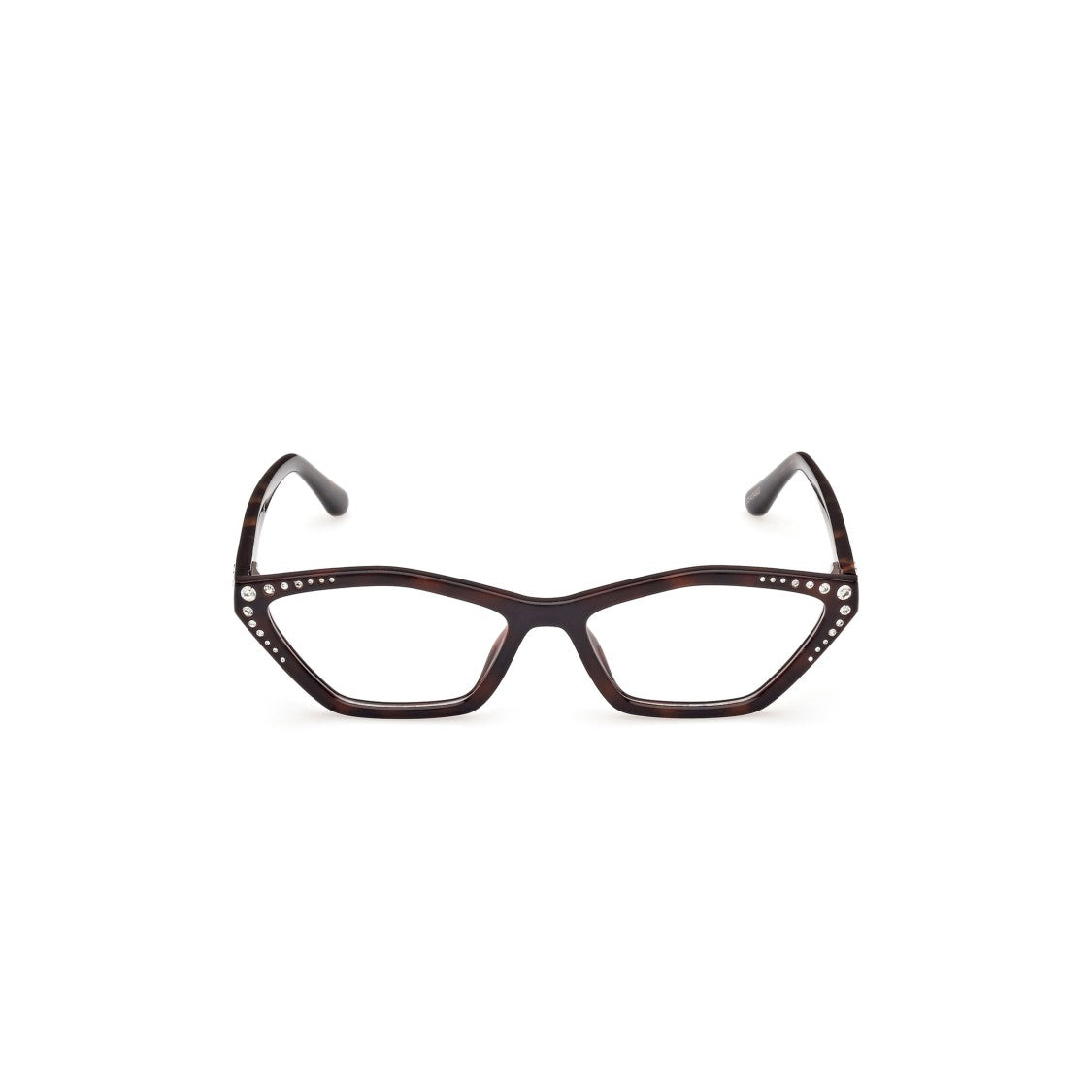 Guess By Marciano Gm50002 54052 Geometric Cat-Eye Sunglasses With Tortoiseshell Finish