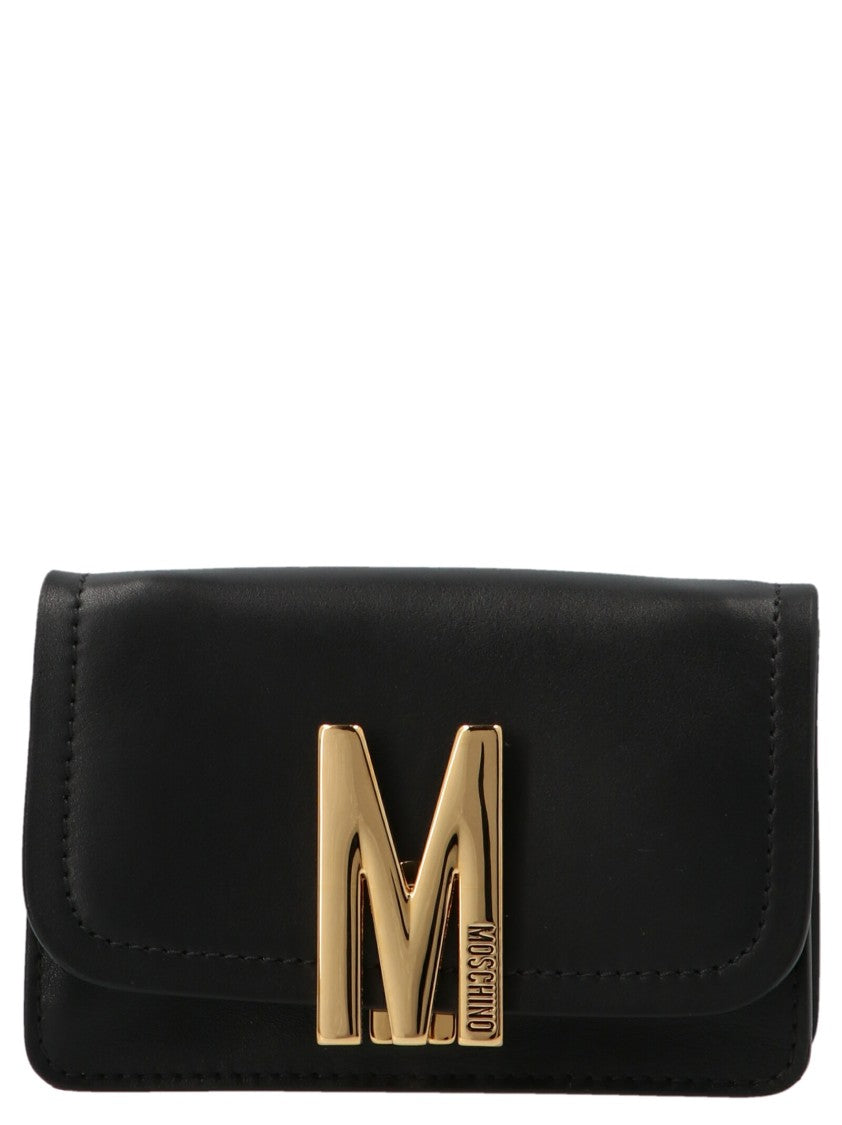 Moschino ‘M' Mini Clutch