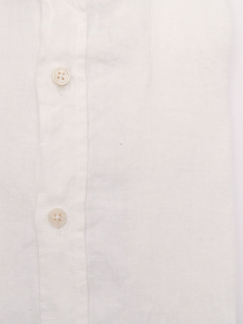Sartoria Del Campo-Sonrisa Button Up Pointed Casual Shirt