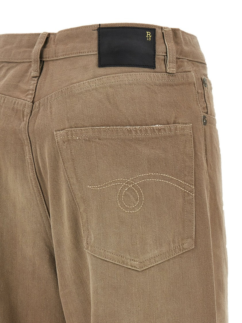 R13 Damon Pleated' Jeans