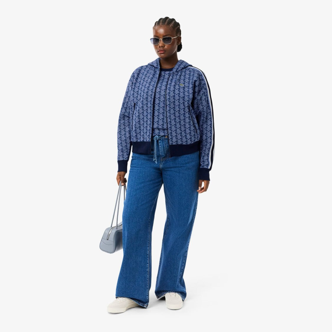 Lacoste Jacquard Monogram Hoodie