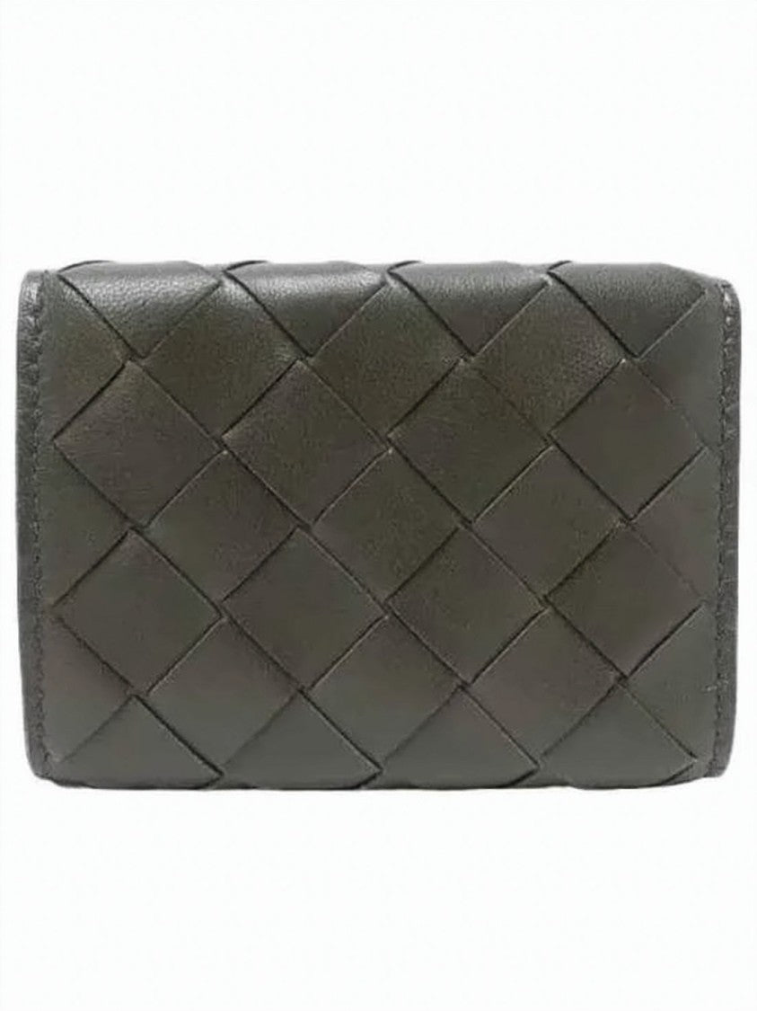 Bottega Veneta Compact Black Wallet