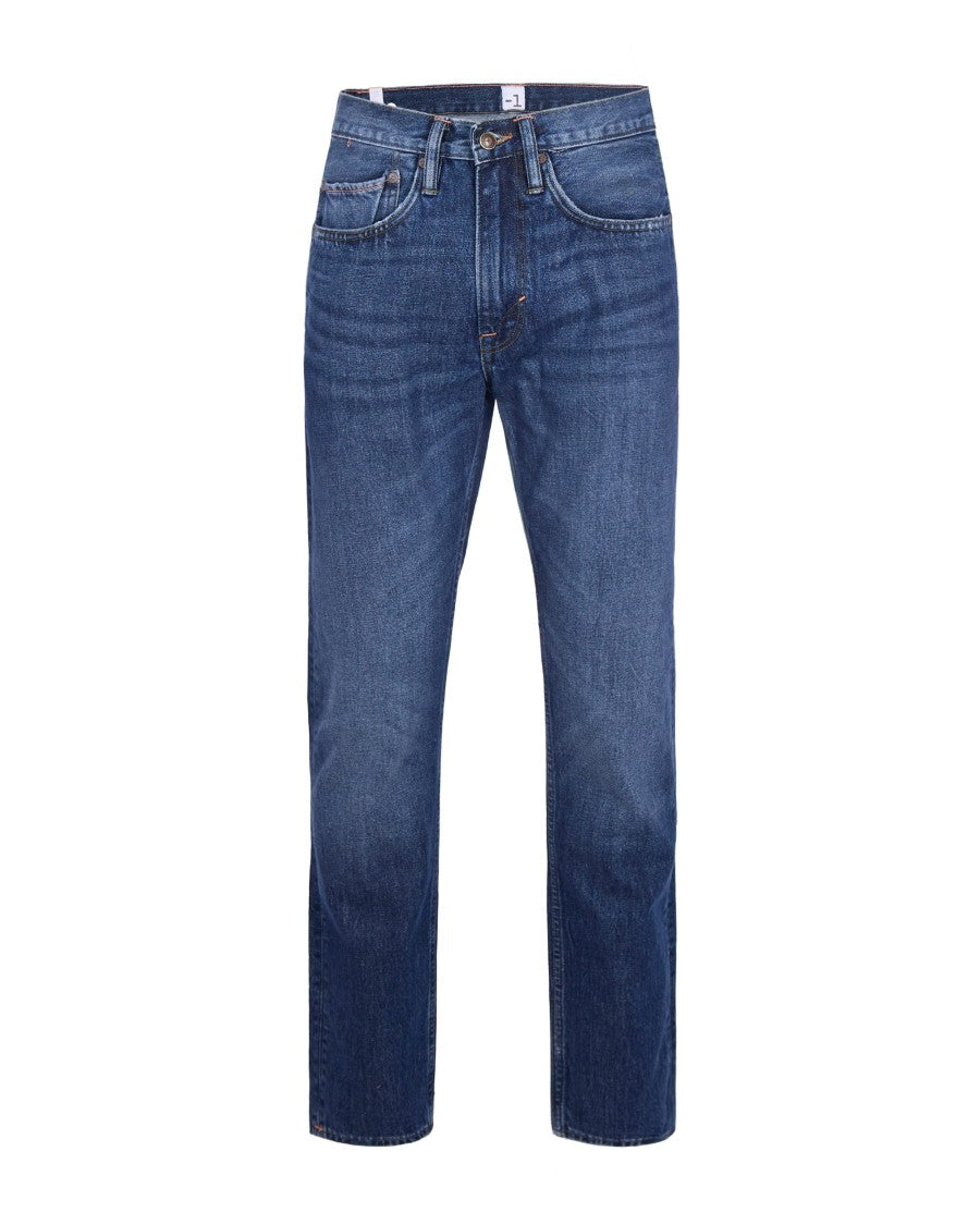 Minus One Nordic-Inspired Straight-Fit Denim Jeans