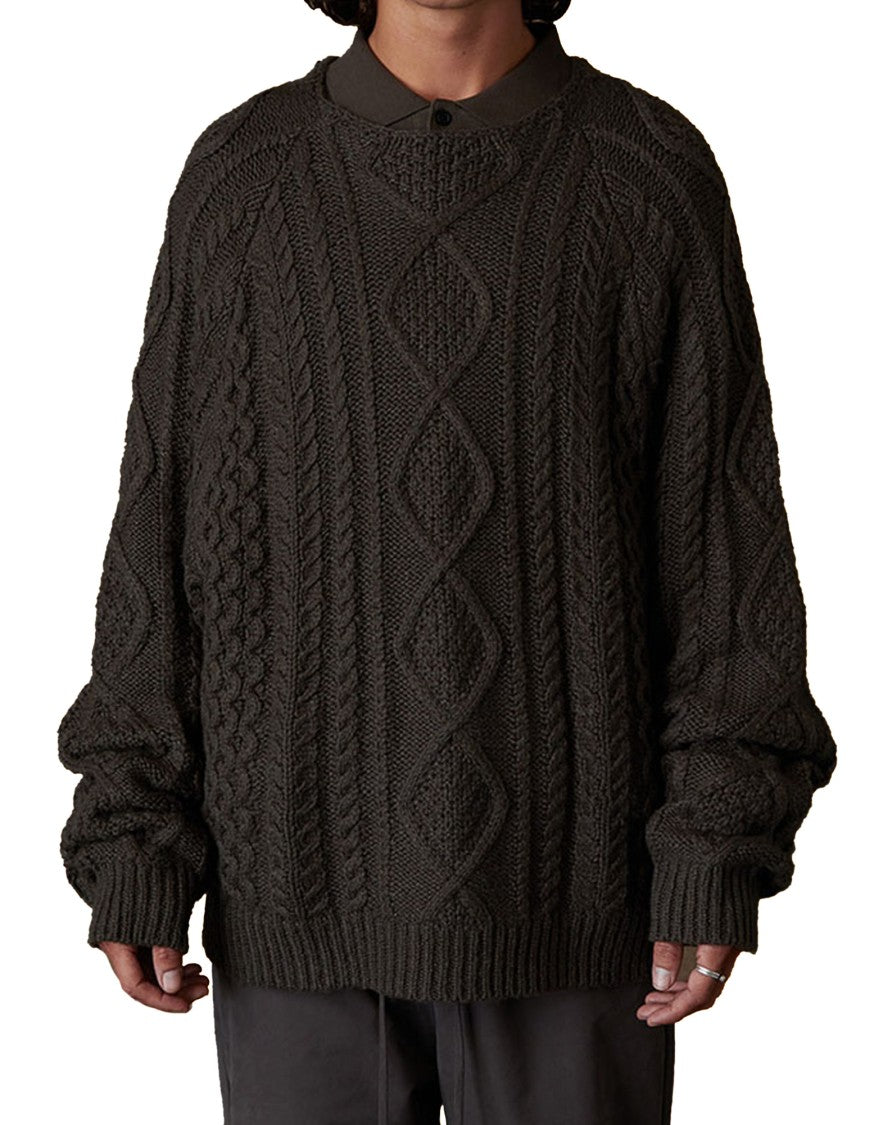 Fear Of God Essentials Cable Knit Sweater