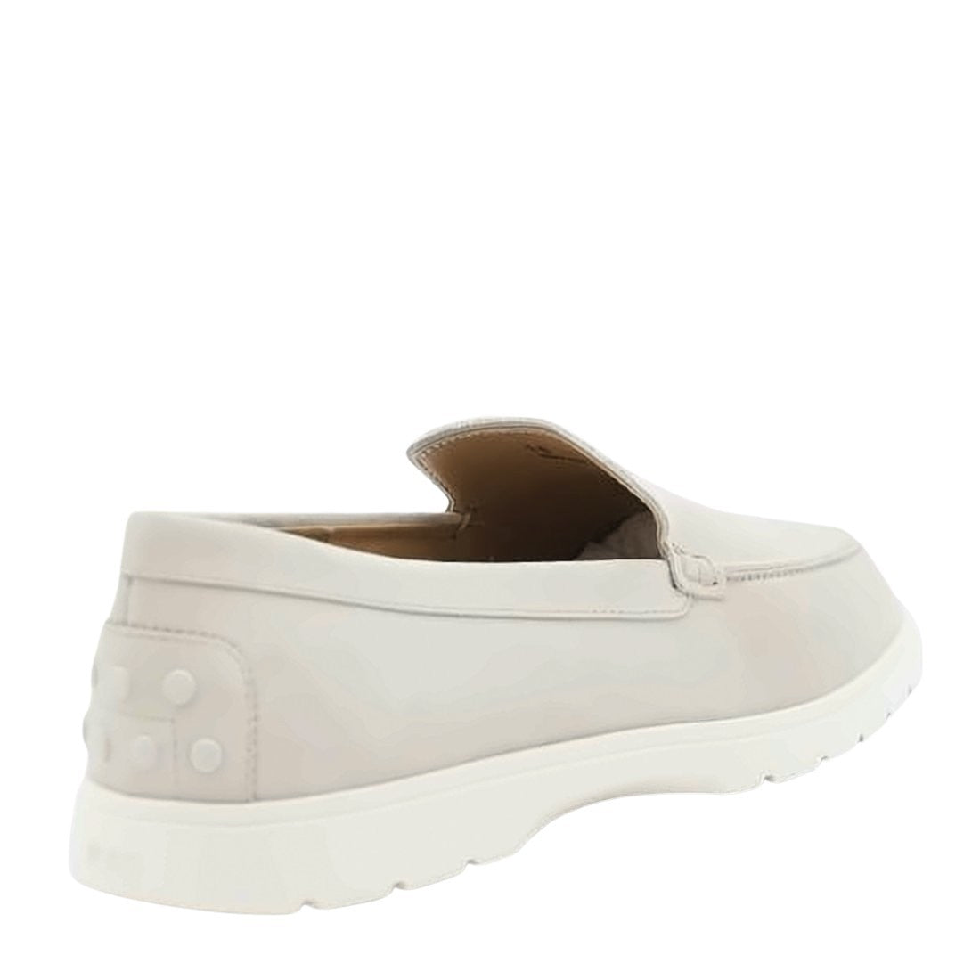 Tod's Suede Loafers With Rounded Toe