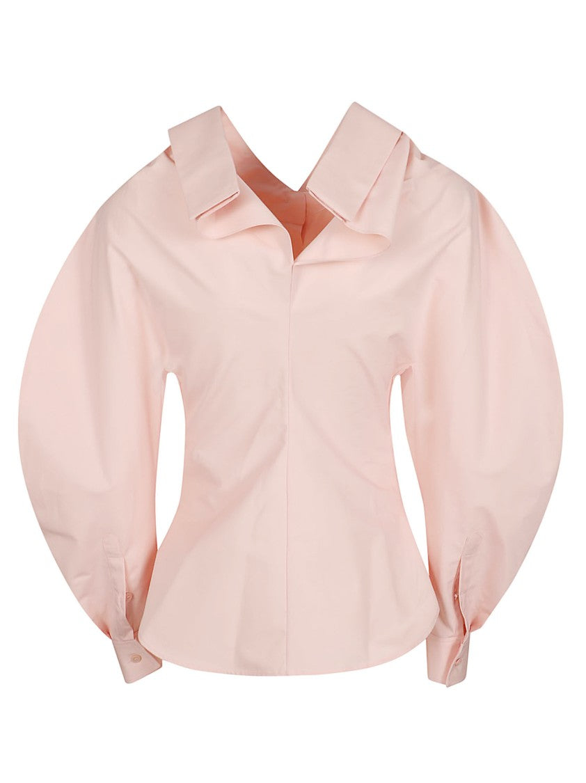 Givenchy Structured Cotton Poplin Long-Sleeved Shirt With Puffed Sleeves