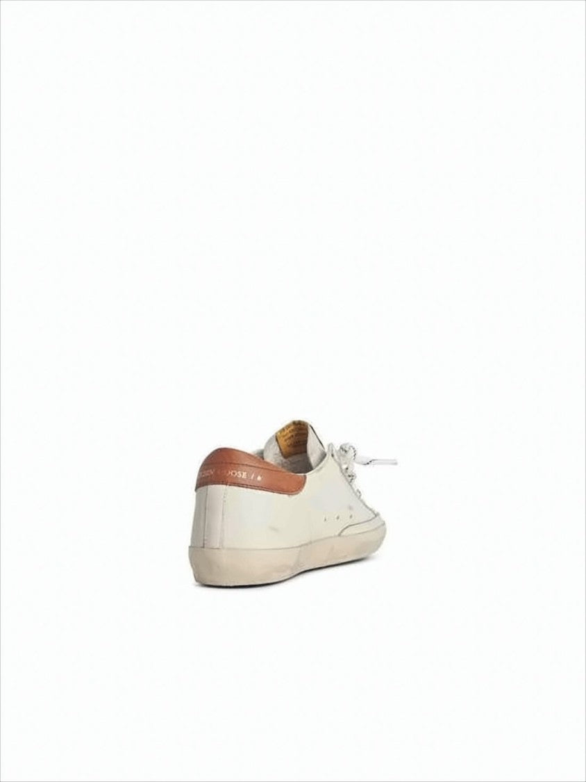 Golden Goose Distressed Low-Top Leather Sneakers
