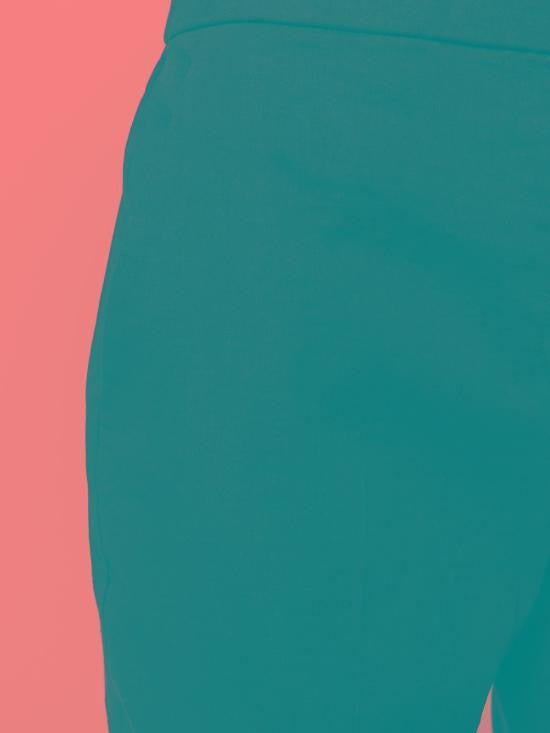 Theory Tailored Straight-Leg Cropped Pants From