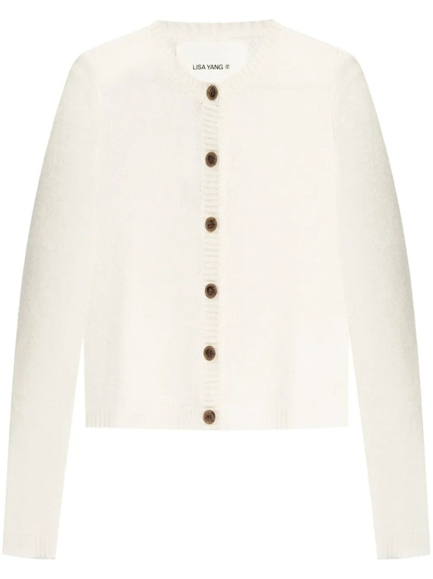 Lisa Yang Felicia Button-Fastening Cashmere Cardigan