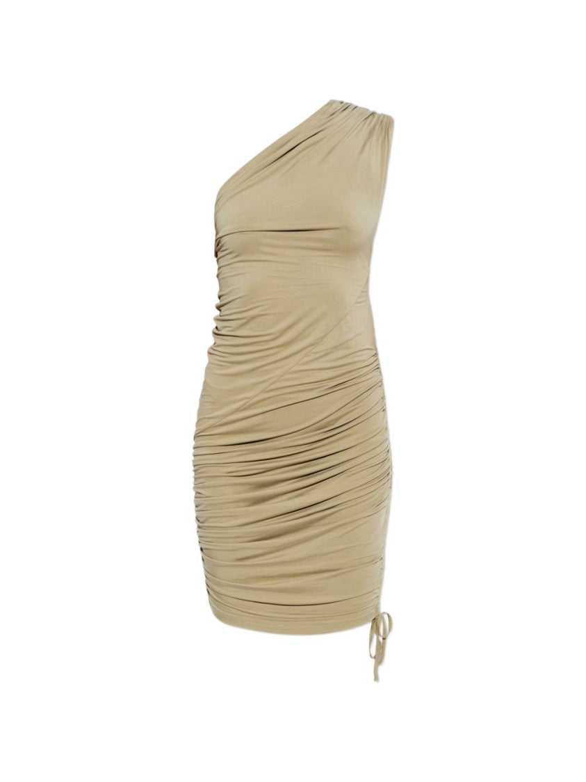 Balmain Minimalist Sleeveless A-Line Knit Dress