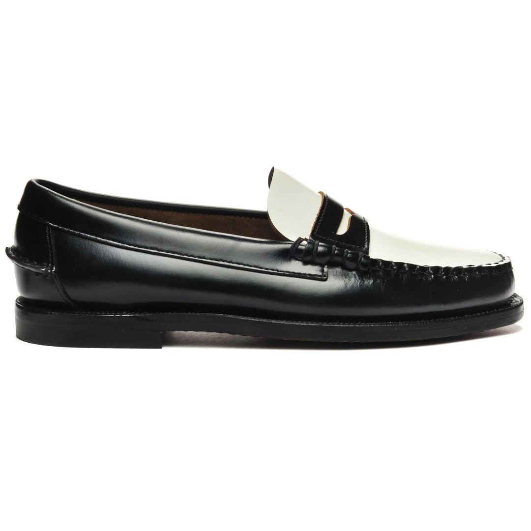 Sebago Smooth Brushed Full-Grain Leather Moccasin