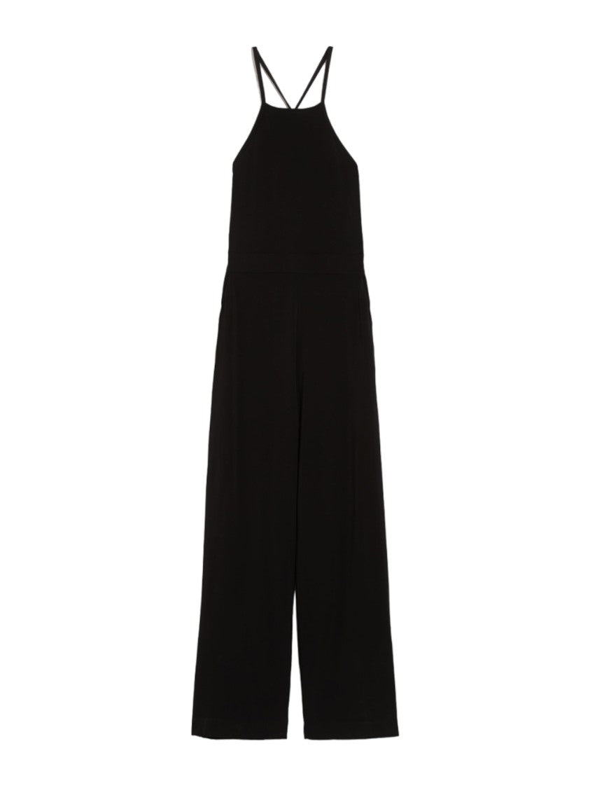 Max Mara Sleeveless Stretch Jersey Jumpsuit