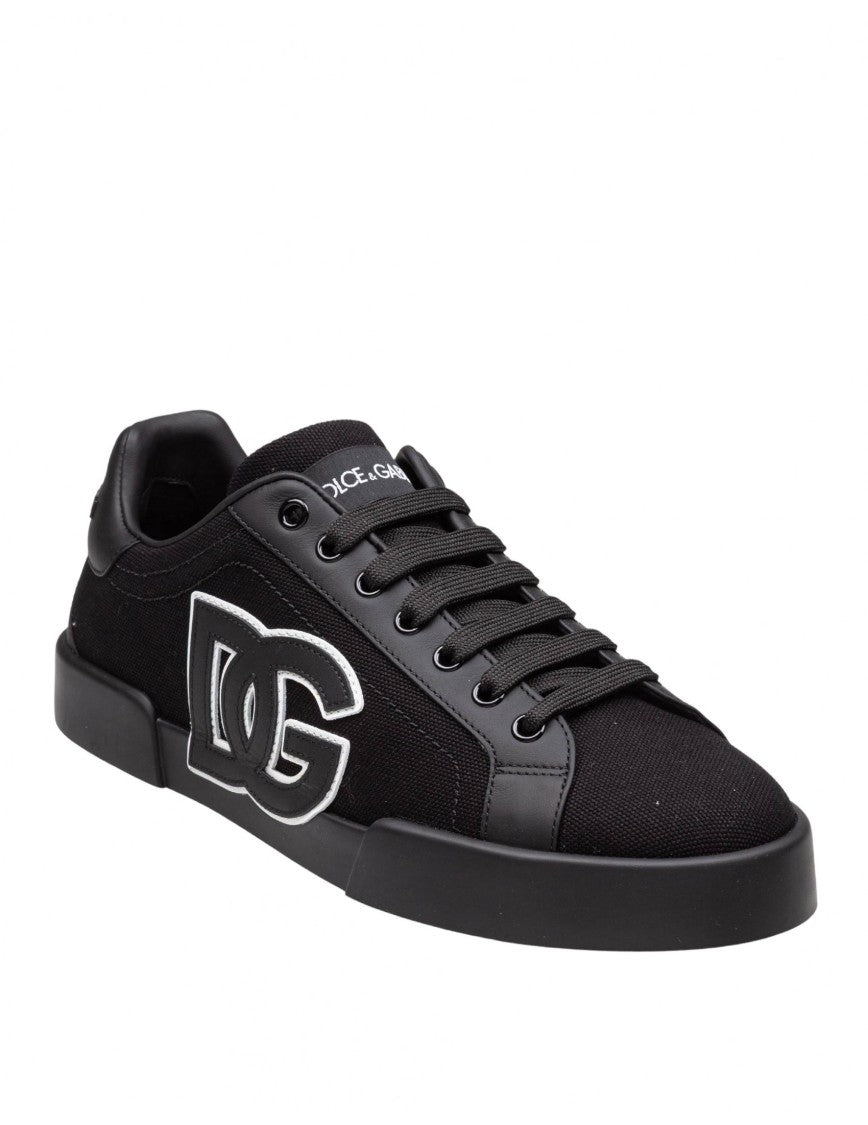 Dolce & Gabbana Light Strobel Sneaker In Canvas