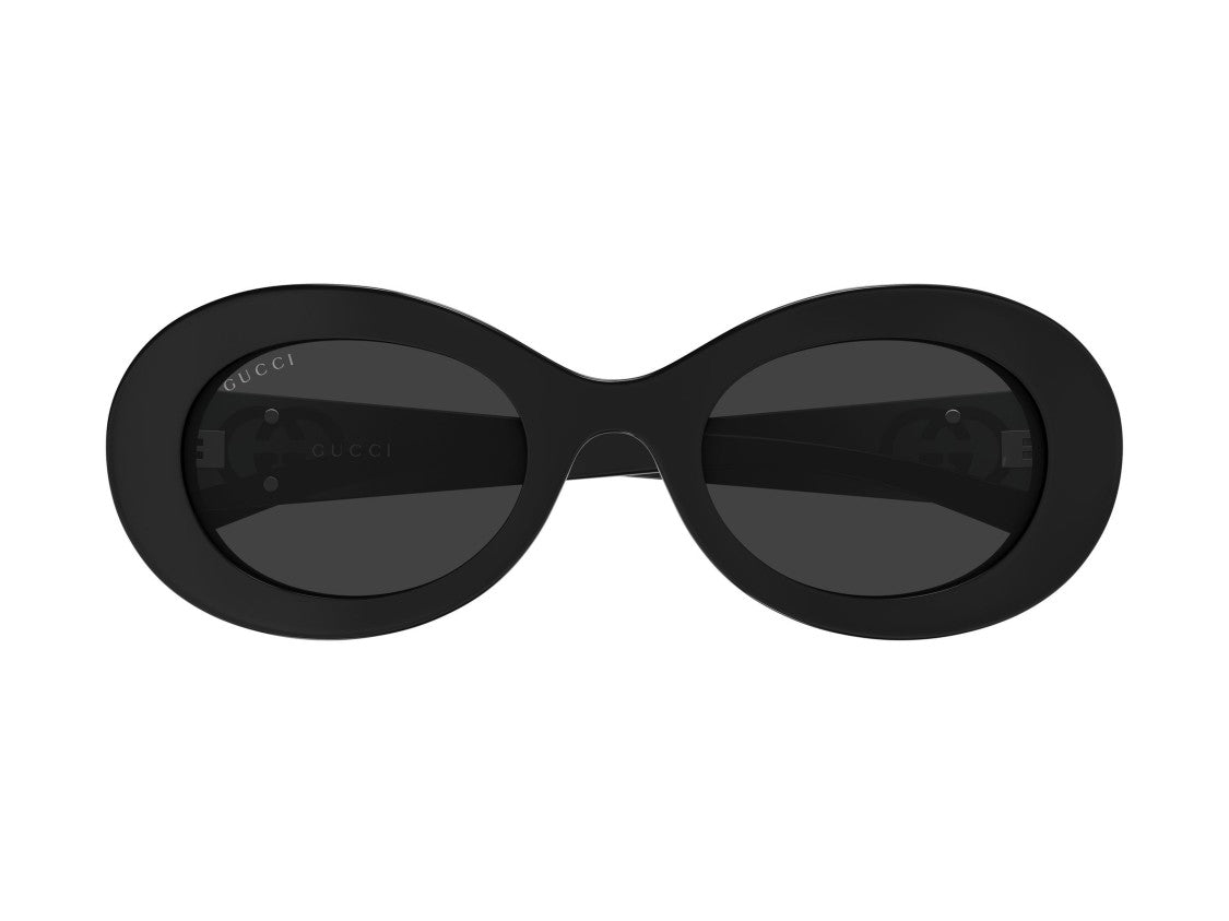 Gucci Black Gg2026s Round Sunglasses
