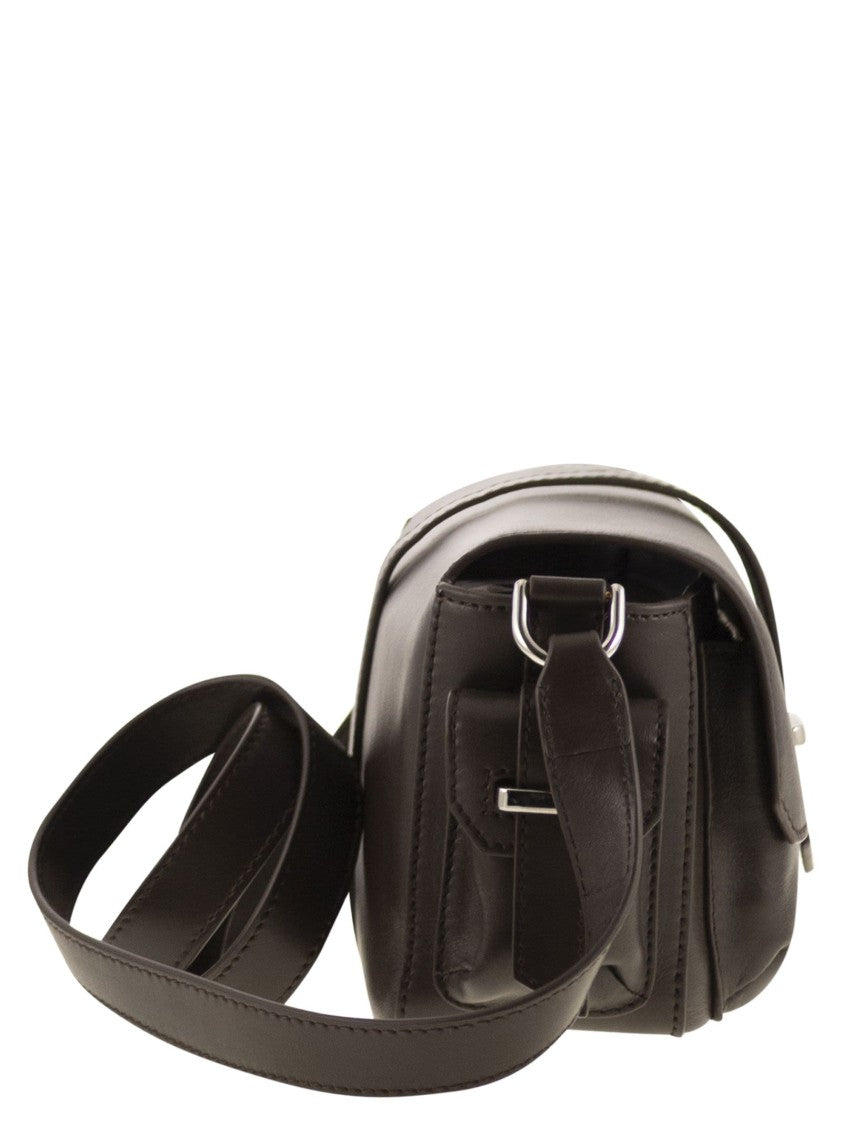 Hogan Small Leather Flap Bag