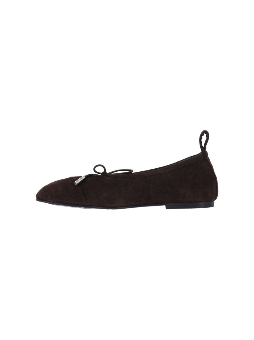 Alohas Brown Rosalind Suede Flats