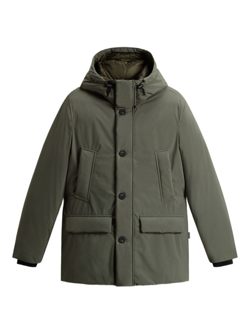 Woolrich Logo Down Jacket