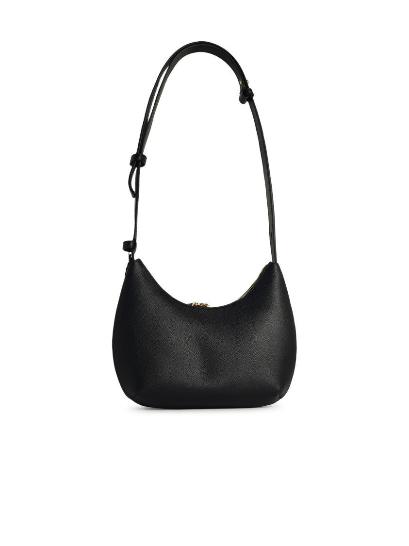 Furla 'Goccia' Black Leather Bag