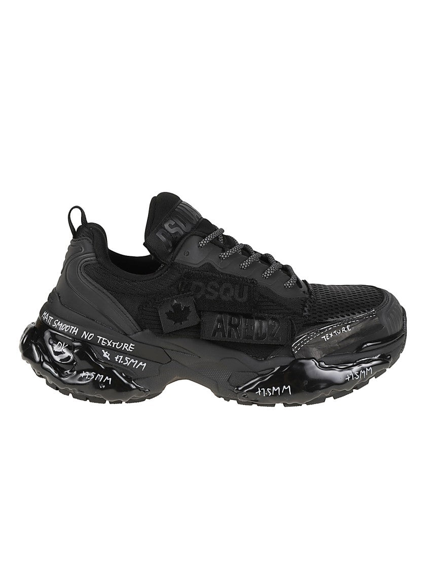 Dsquared2 Faster Lace-Up Chunky Low-Top Sneakers