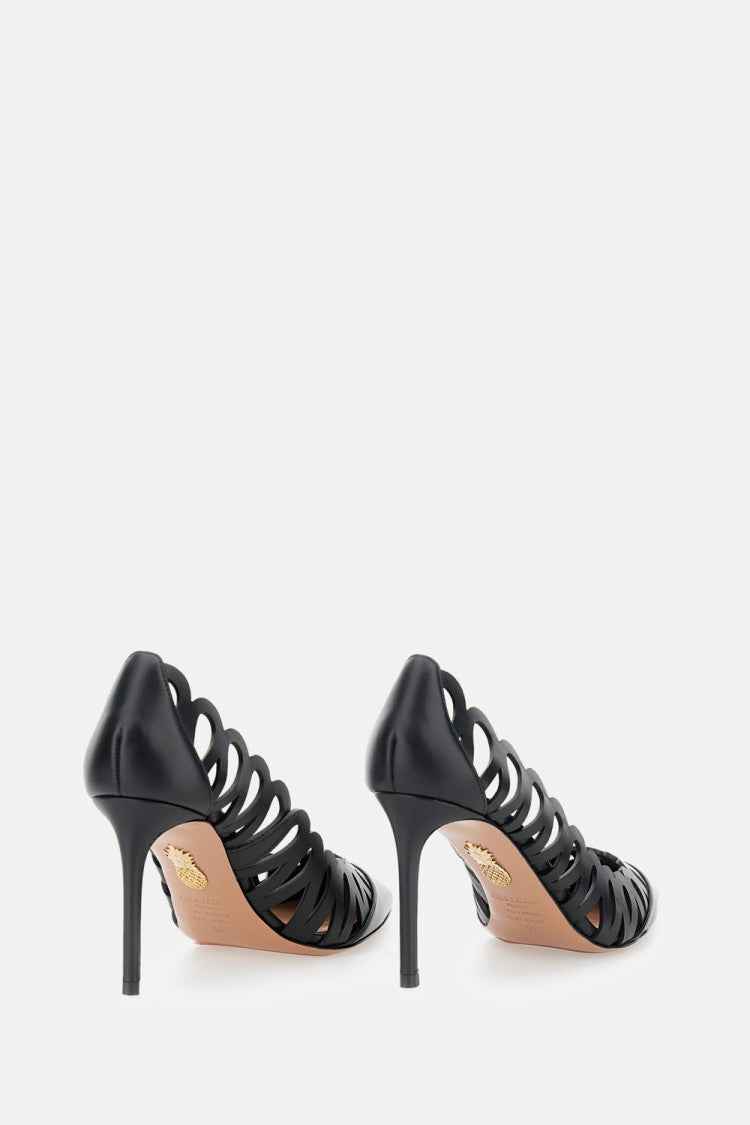 Aquazzura Peep Pump 85