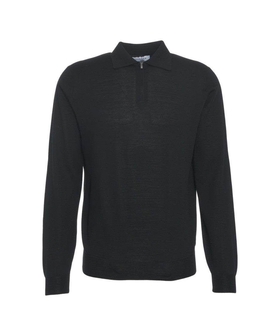 Gender Polo Collar Sweater