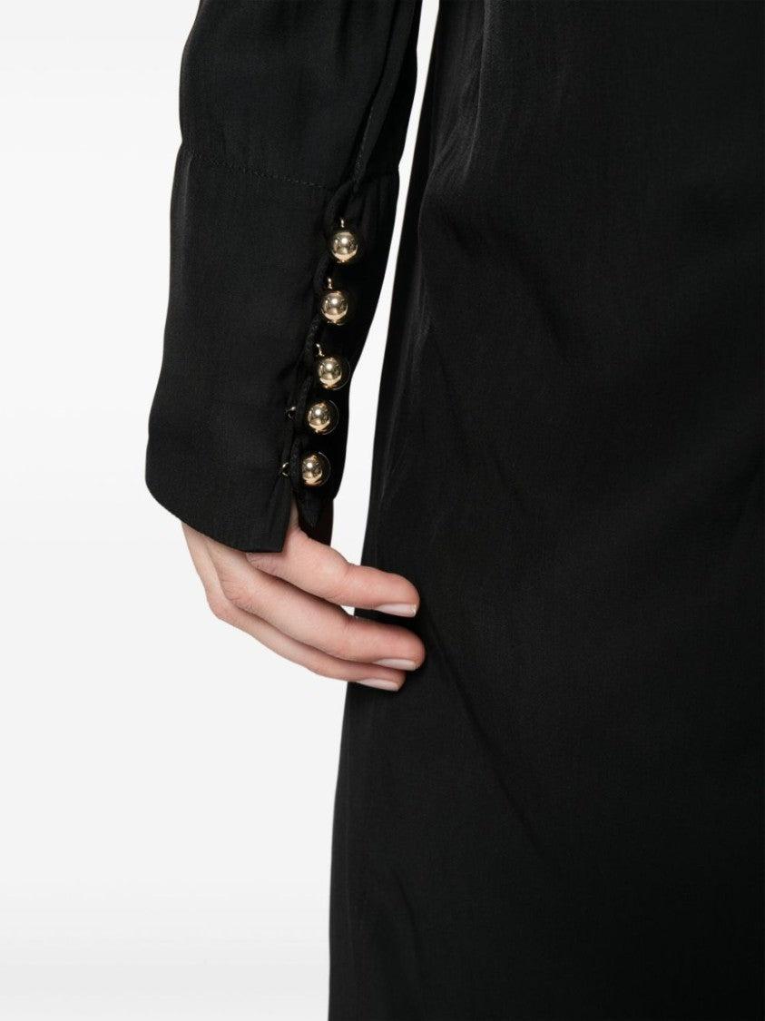 Lanvin Cut-Out Midi Dress