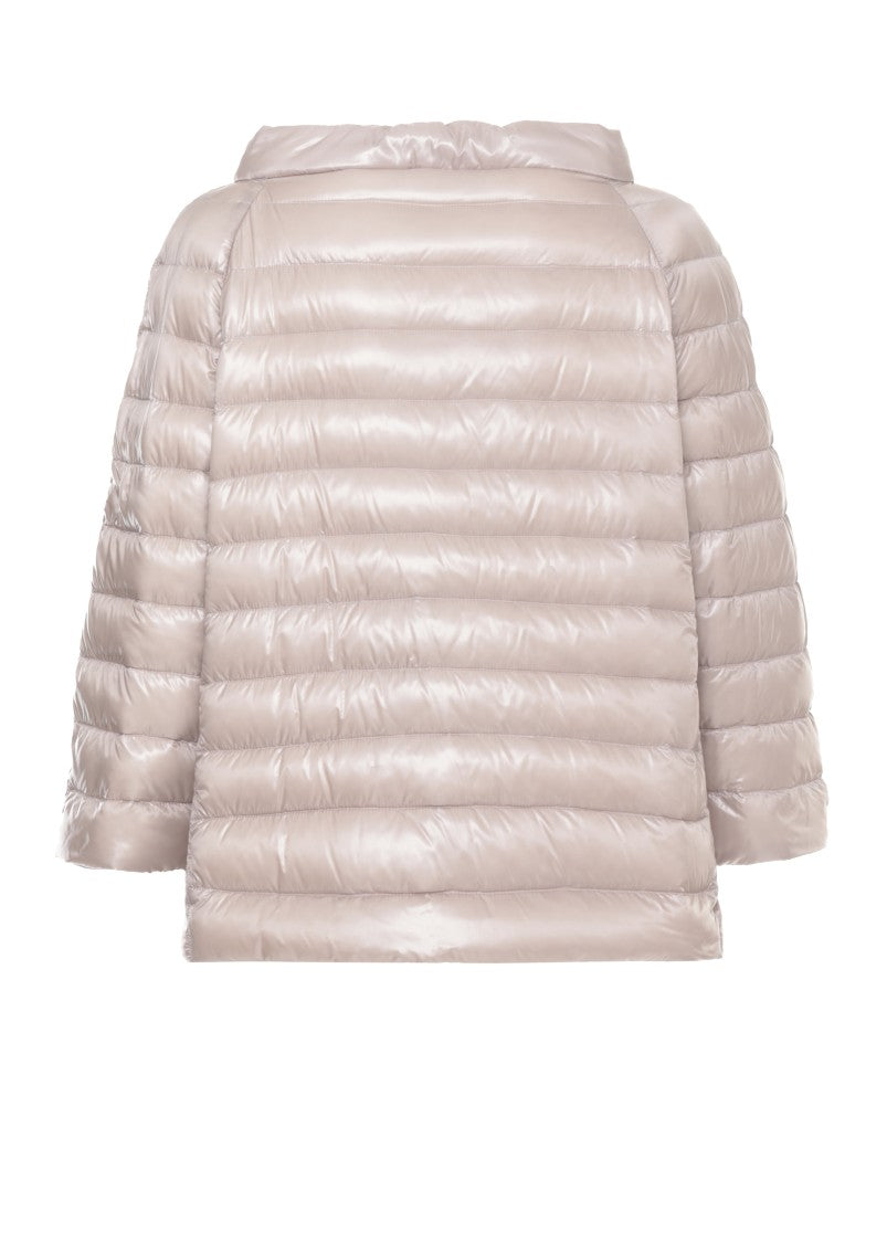Herno Pink Reversible Quilted Down Jacket