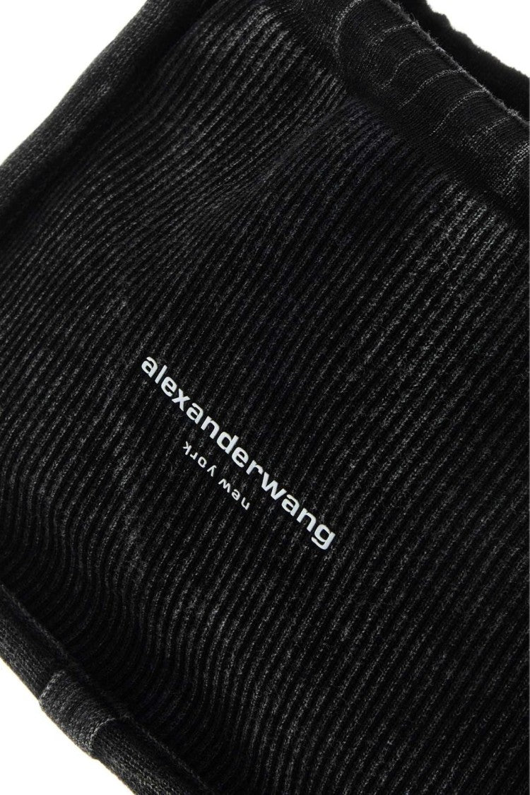 Alexander Wang Structured Minimalist Black Handbag