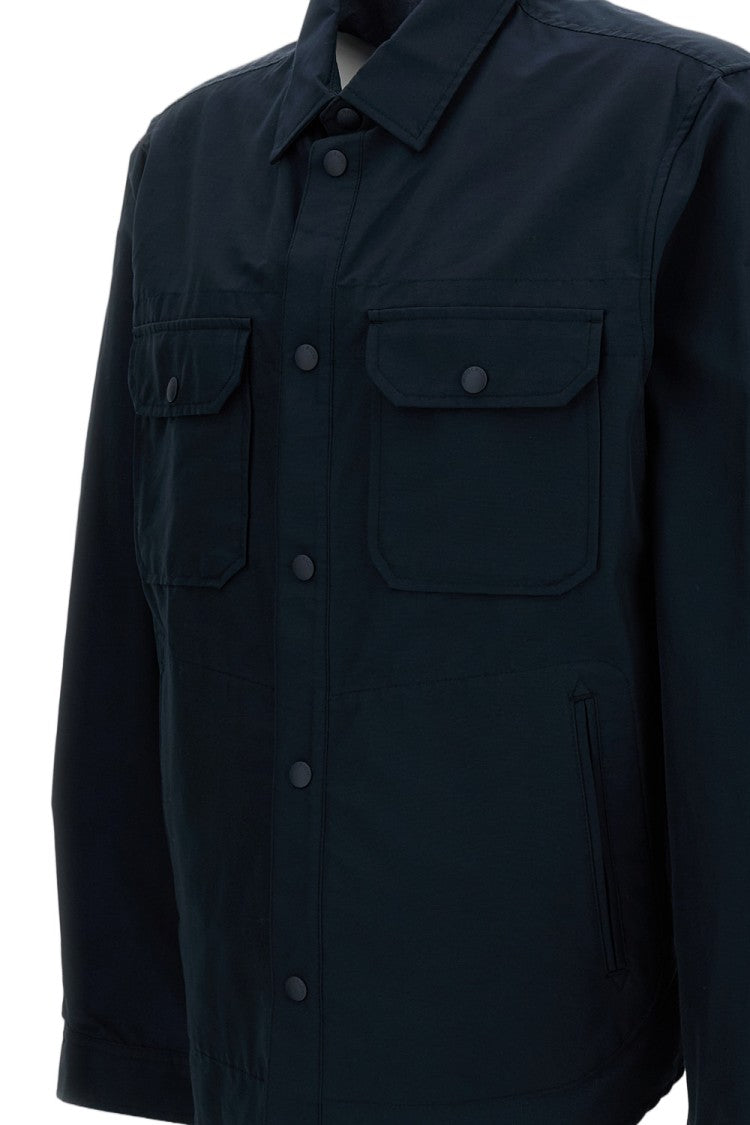 Woolrich Light Ramar Overshirt With Classic Collar